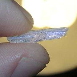 Photograph of crystal meth