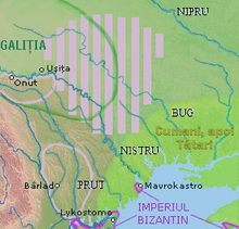 The territories of the Bolohoveni.