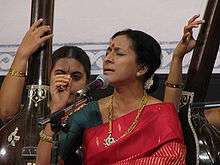 Bombay Jayashri in a concert