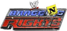 Bragging Rights 2010 logo, which incorporates the logos of SmackDown, Raw and the Nexus