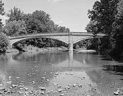 Bridge between Monroe and Penn Townships