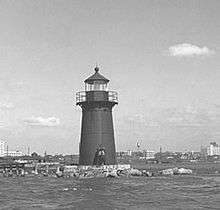 A photograph of Tongue Point Light