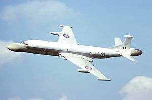 A side view of a Nimrod MRA4 in flight