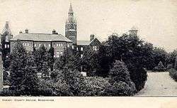 Brookwood asylum, where John M. Gillington was chaplain