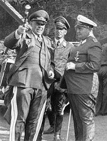 Kesselring holds his Generalfeldmarschalls baton