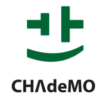 "CHΛdeMO" logo