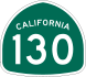 State Route 130 marker
