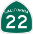 State Route 22 marker