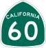 State Route 60 marker