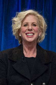 Callie Khouri appearing at PaleyFest in 2013.
