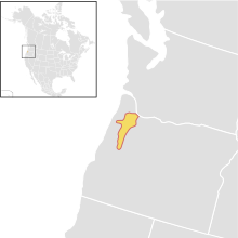Distribution of the camas pocket gopher in the Willamette Valley of northwest Oregon