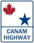 CanAm Highway shield
