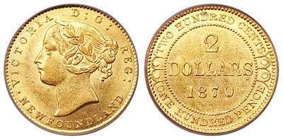 Canada Newfoundland Victoria gold 2 Dollars 1870.jpg