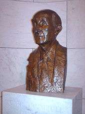 Bronze bust of Hayden located in the Russell Senate Office Building