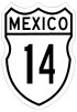 Federal Highway 14 shield
