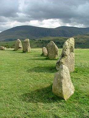 Prehistoric stone circle