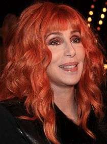 Head-and-shoulders colour photograph of Cher in 2011.