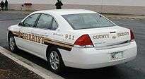 Prince George's County Sheriff's Office, School Resource Division Chevrolet Impala in December 2006.