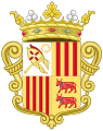 Coat of Arms of Andorra - Flag Version (1931-1949).svg