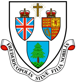 Coat of arms of Fredericton
