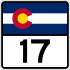 Colorado State Highway Route 17