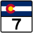 Colorado State Highway Route 7