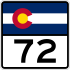 Colorado State Highway Route 72