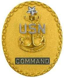 Command Senior Chief badge