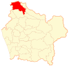 Location of the commune of Angol in Araucanía Region