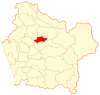 Map of Perquenco commune in Araucania Region