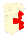 Map of Pica in Tarapacá Region