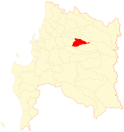 Location of San Ignacio commune in the Biobío Region