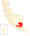 Location of the Commune of Timaukel in Magallanes and Antartica Chilena Region