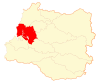 Location of the Valdivia commune in Los Ríos Region