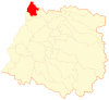 Map of Vichuquén commune in the Maule Region