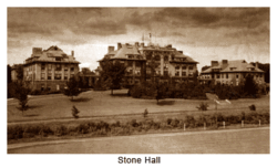Stone Hall, Roberts Hall and East Roberts