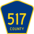 County Route 517  marker