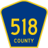 County Route 518  marker