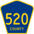 County Route 520  marker