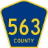 County Route 563  marker