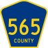 County Route 565  marker