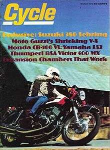 March 1972 Cycle cover
