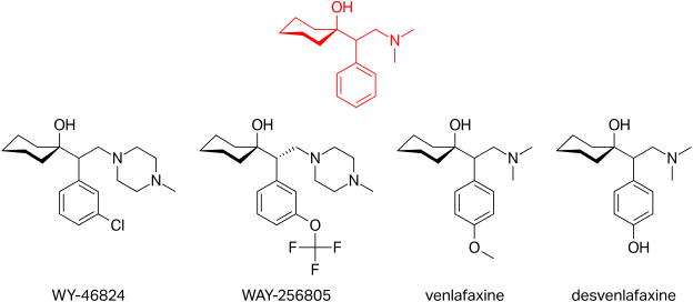 Cycloalkanol ethylamine scaffold