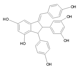 Chemical structure of cyphostemmin B.