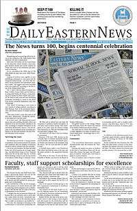 Front page of the 100th anniversary issue