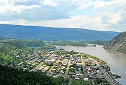 Dawson City on the Yukon River