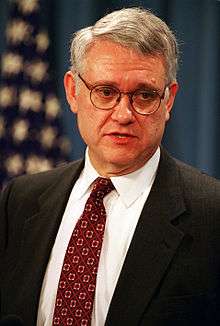 Secretary of Defense, John Hamre