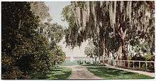 A view of early Rockledge, FL and the Indian River
