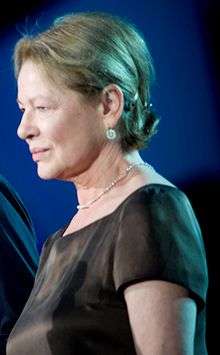 Photo of Dianne Wiest at the National Memorial Day Concert in 2009.