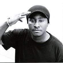 The hip hop artist Didier Awadi